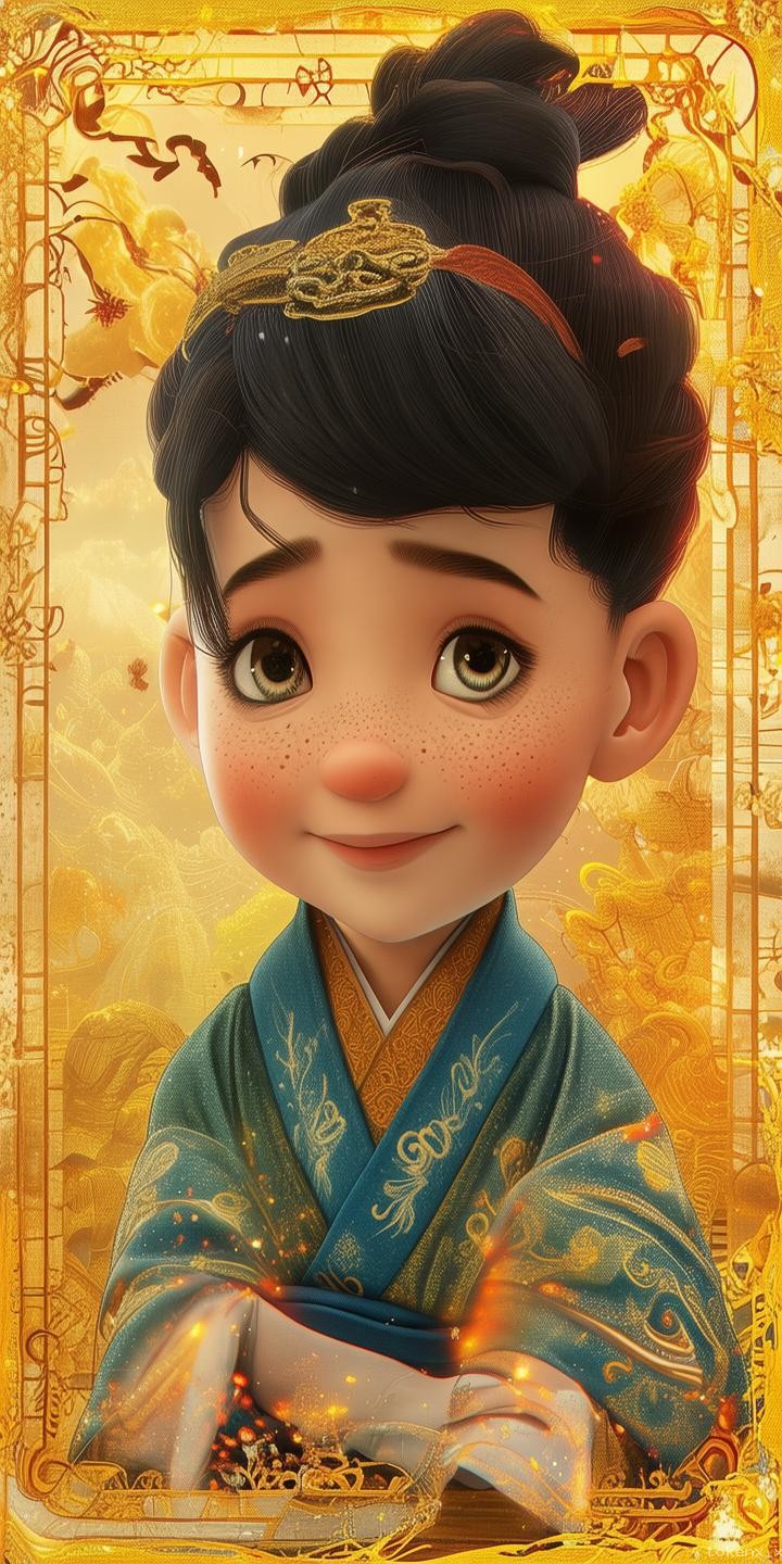 儿童版太乙真人太像了，探秘神话与动画的魅力融合